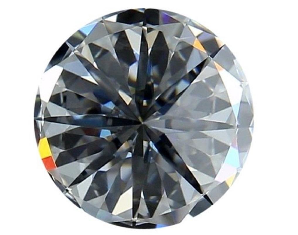 Dazzling 1pc Natural Diamond w/ 1.05 Carat Round Brilliant D IF GIA Certificate For Sale 1