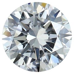Dazzling 1pc Natural Diamond w/ 1.05 Carat Round Brilliant D IF GIA Certificate