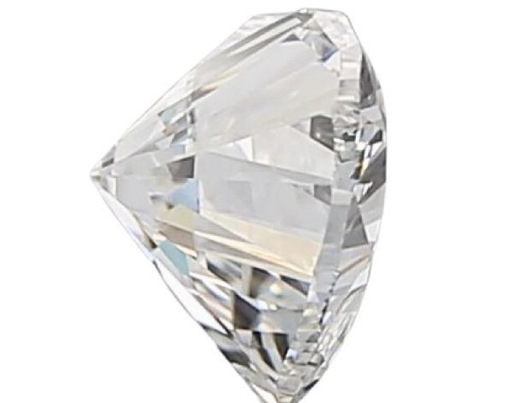Women's or Men's Dazzling 1pc Natural Diamond w/ 1.5 Carat Heart Brilliant D IF GIA Certificate For Sale