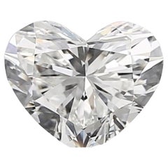 Schillernder 1pc natürlicher Diamant w/ 1.5 Karat Herzbrillant D IF GIA Zertifikat