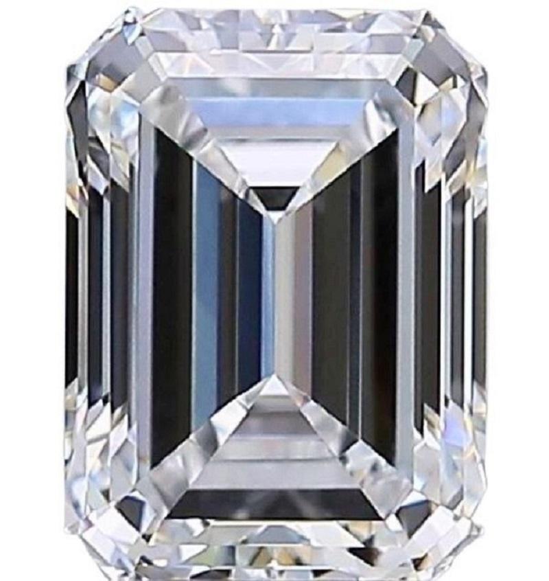 Round Cut Dazzling 1pc Natural Diamond w/ 1.5 Ct Round Brilliant D IF GIA Certificate For Sale