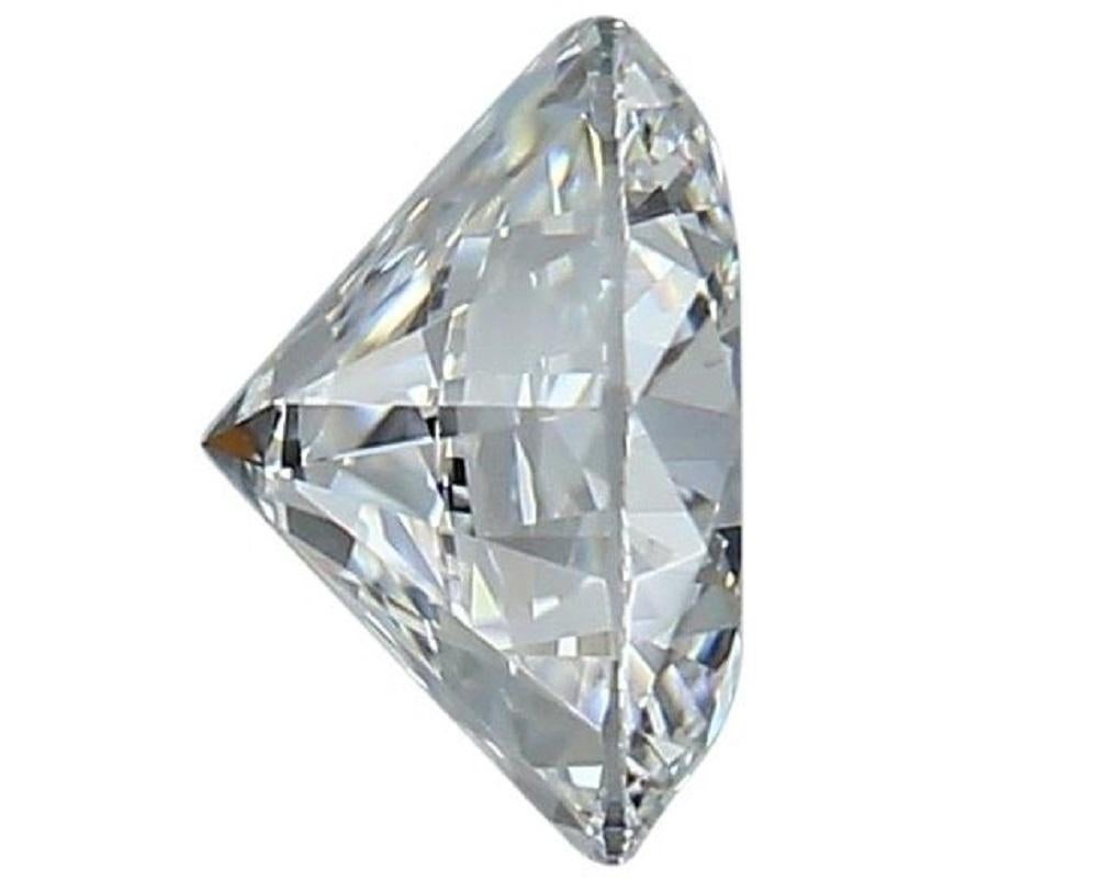 Dazzling 1pc Natural Diamond w/ 1.6 Carat Round Brilliant F IF GIA Certificate In New Condition For Sale In רמת גן, IL