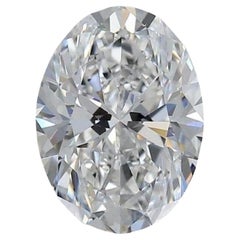 Brilliante 1 pièce Diamant naturel avec 1,9 ct Oval Brillant E VVS1 Certificat GIA