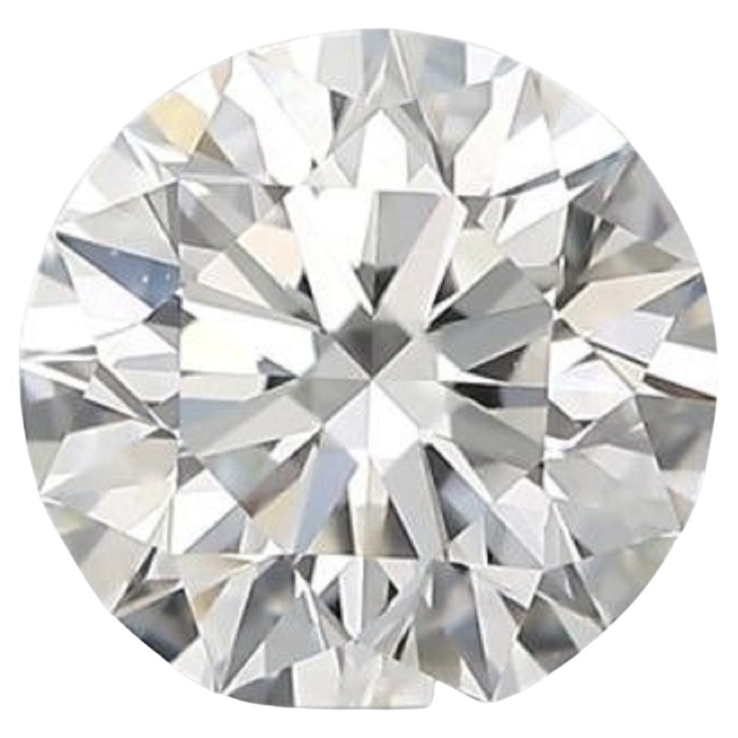 Dazzling 1pc Natural Diamond with 0.55 ct Round D IF IGI Certificate For Sale