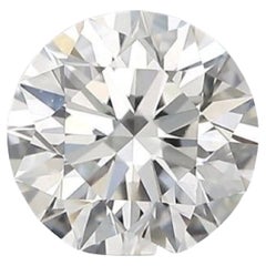schillernder 1 Stück natürlicher Diamant mit 0,55 Karat rundem D IF IGI-Zertifikat
