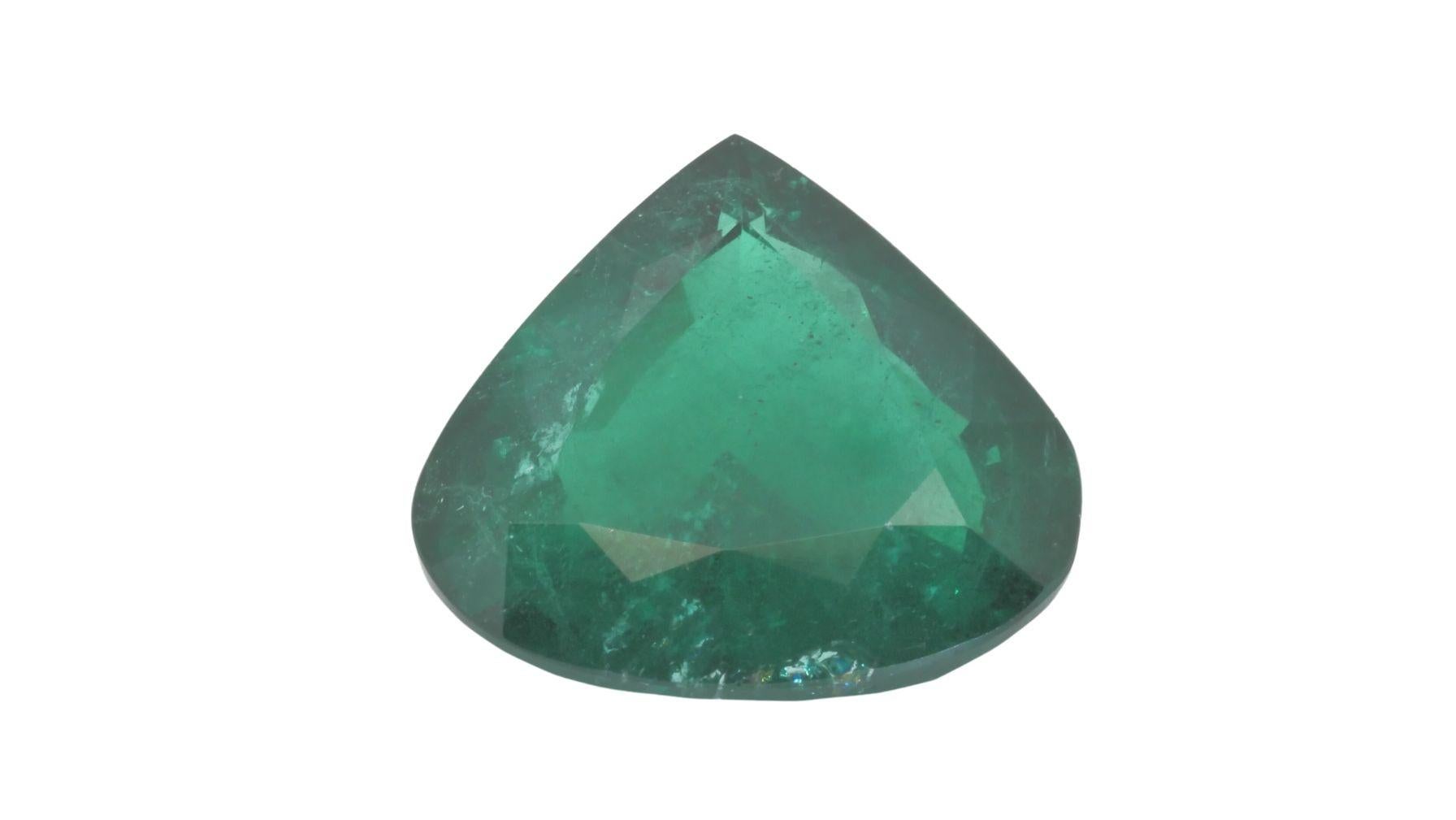 One splendid pear cut natural emerald in a 20.87 carat vivid green. This Gem comes with a GRS Certificate and laser inscription number.

SKU: dspv-180454
GRS GRS2023-028169