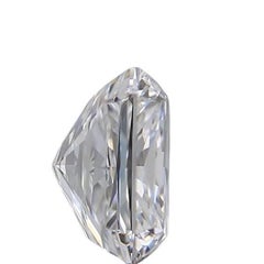 Dazzling 2 pcs Natural Diamonds with 1.41 ct Radiant D VVS1 GIA Certificate