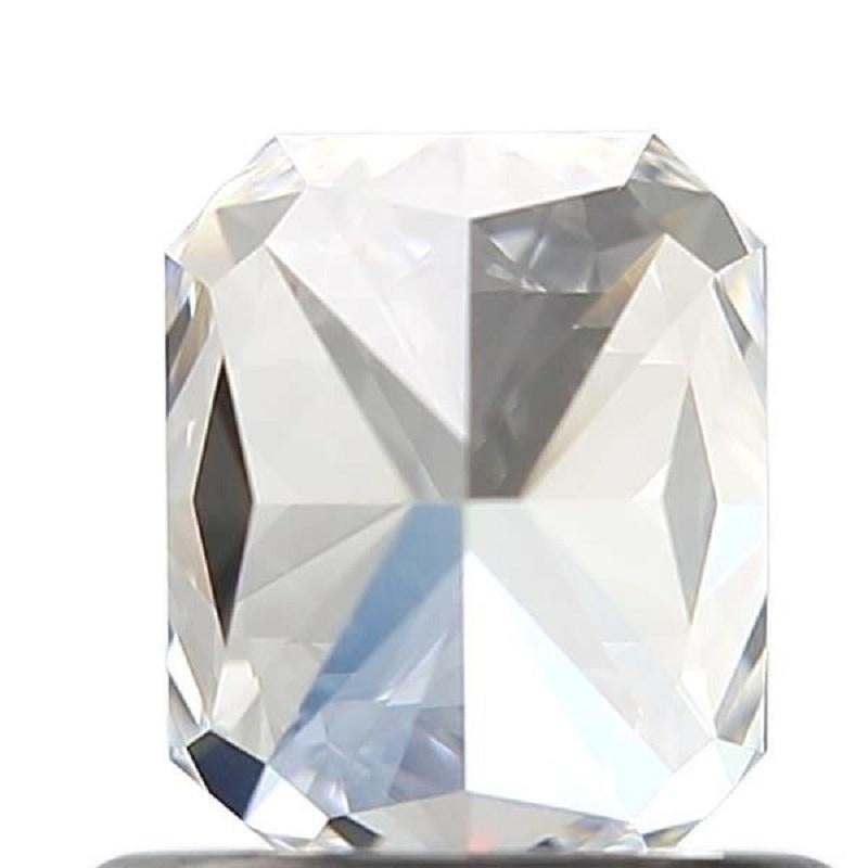 Éblouissants 2 pièces de diamants naturels avec un certificat GIA de 1,41 carat de couleur radiant D VVS1 en vente 3
