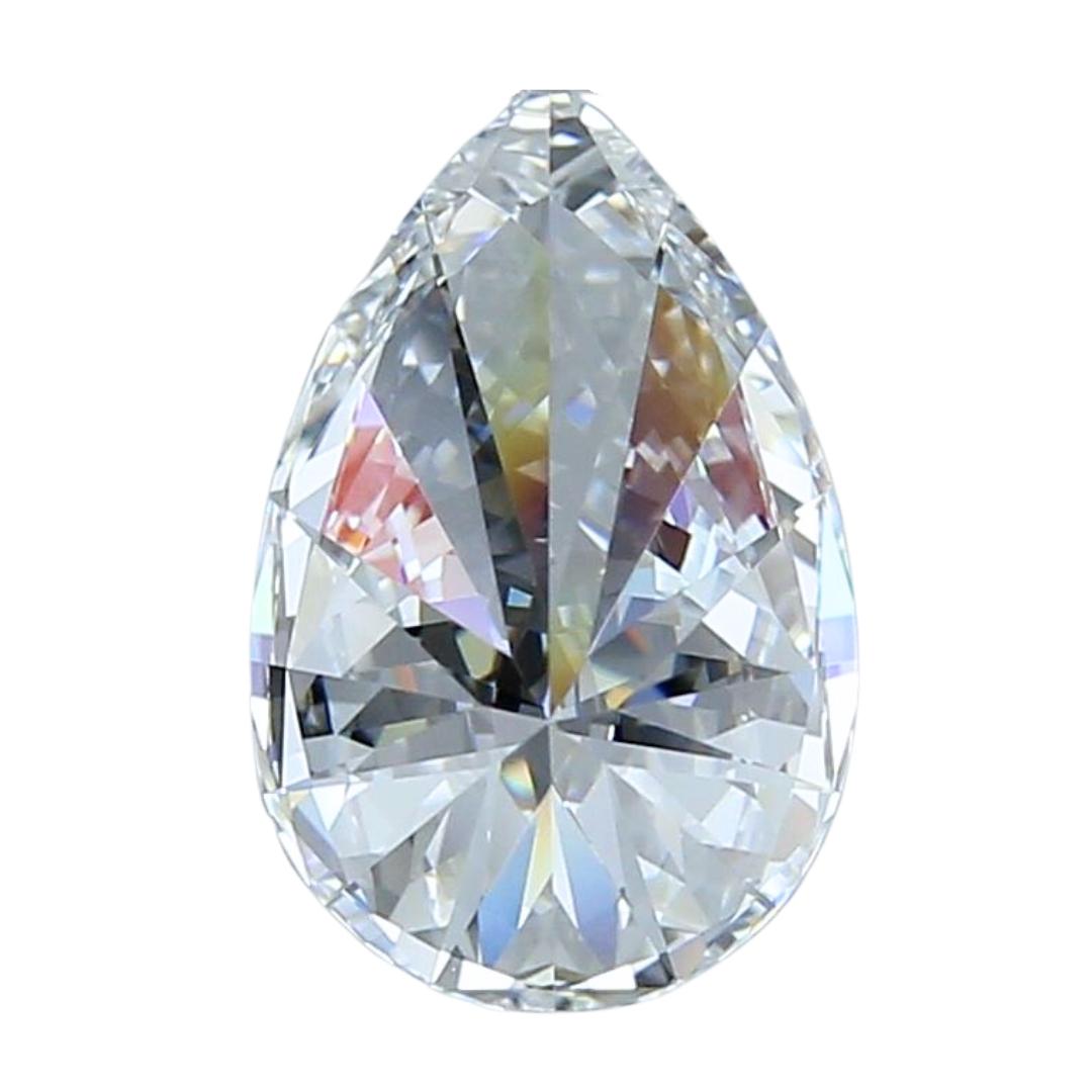 Eblouissant diamant poire taille idéale de 2,26ct - certifié GIA Pour femmes en vente