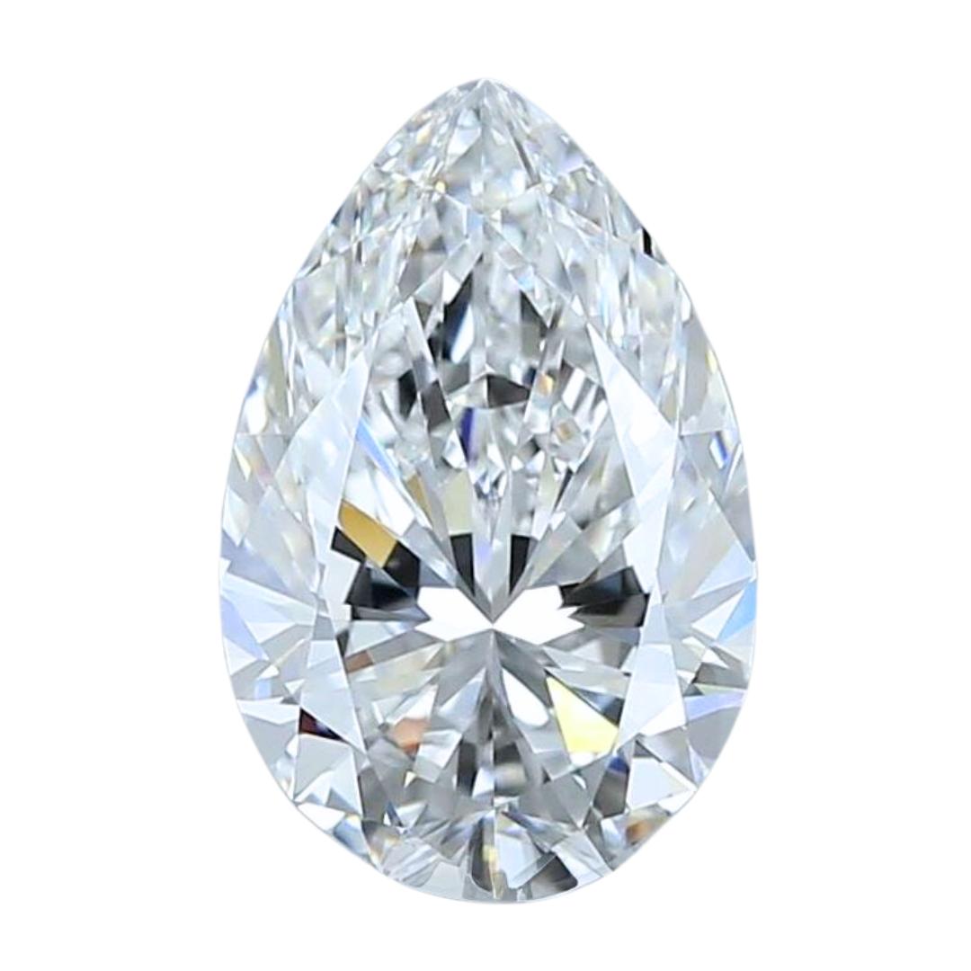 Eblouissant diamant poire taille idéale de 2,26ct - certifié GIA en vente 2
