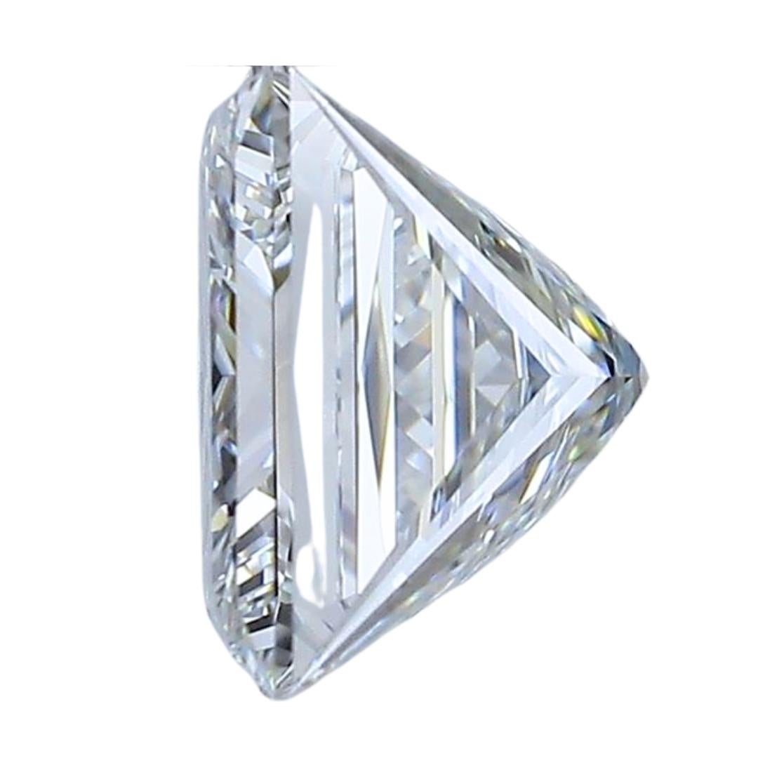 Square Cut Dazzling 2.46ct Ideal Cut Square Diamond - GIA Certified For Sale
