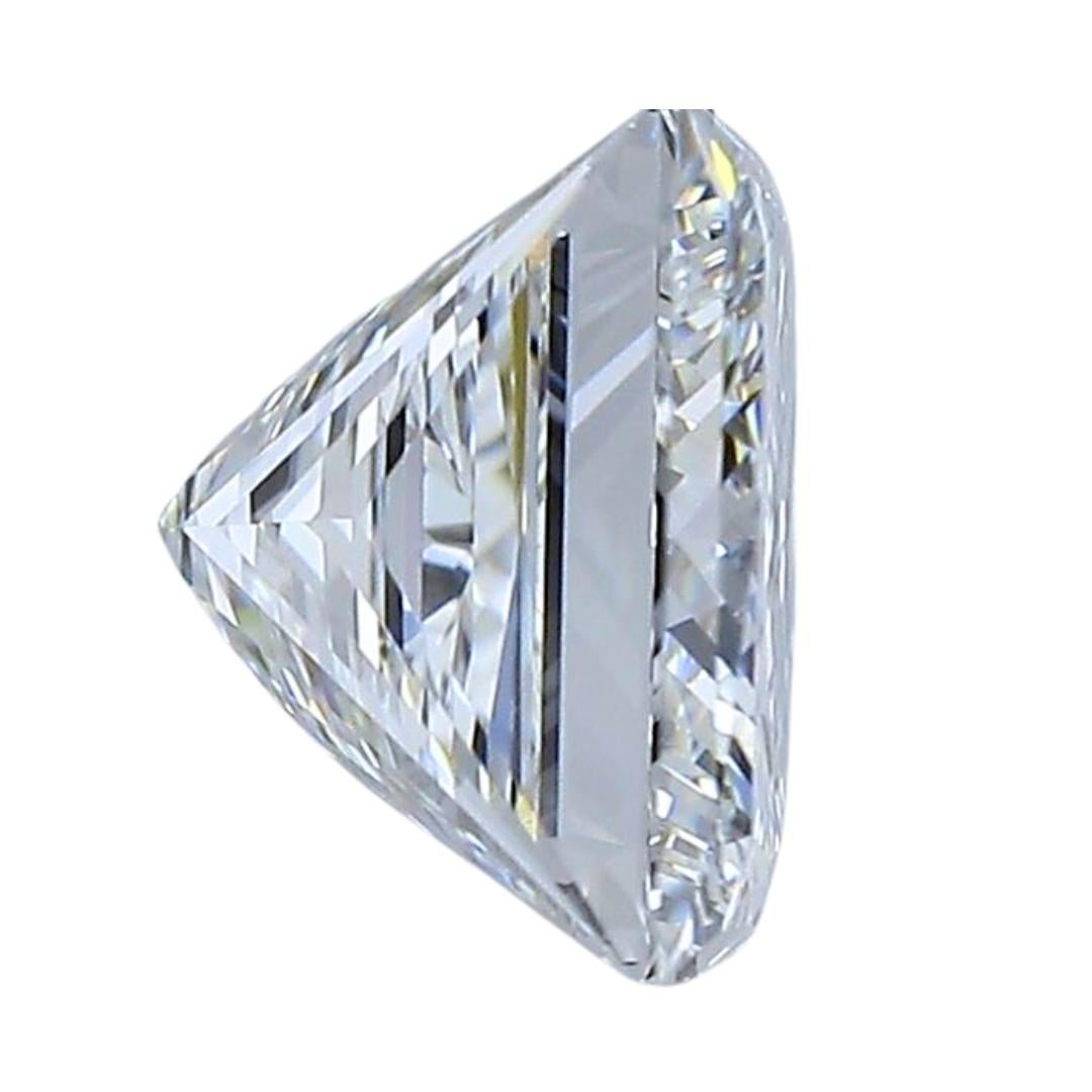 Abbagliante diamante quadrato taglio ideale da 2,46 carati - certificato GIA In condizioni Nuovo in vendita a רמת גן, IL