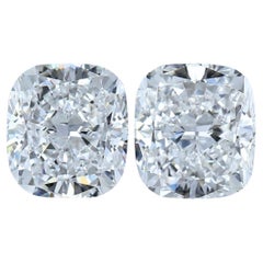  Dazzling 2pcs Ideal Cut Natural Diamonds w/1.60 ct - GIA Certified