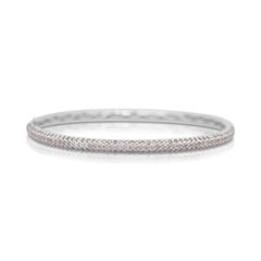 Dazzling 4.01ct Diamonds Bracelet in 18k White Gold - IGI Certified