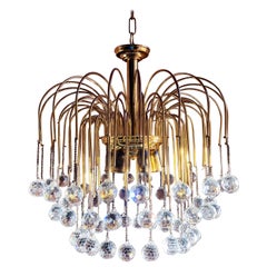 Dazzling 70s Italian Disco Ball Chandelier