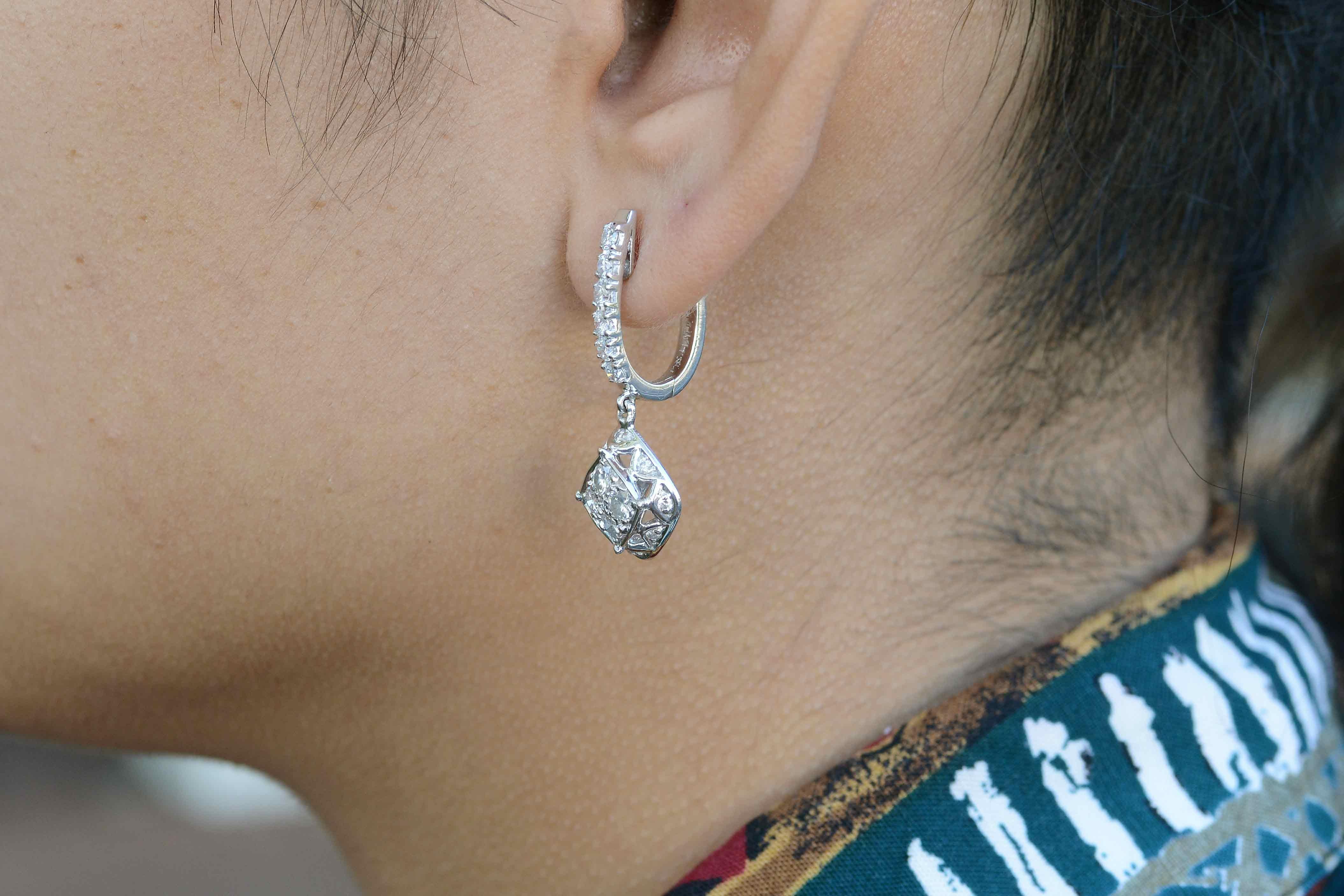 drop style earrings