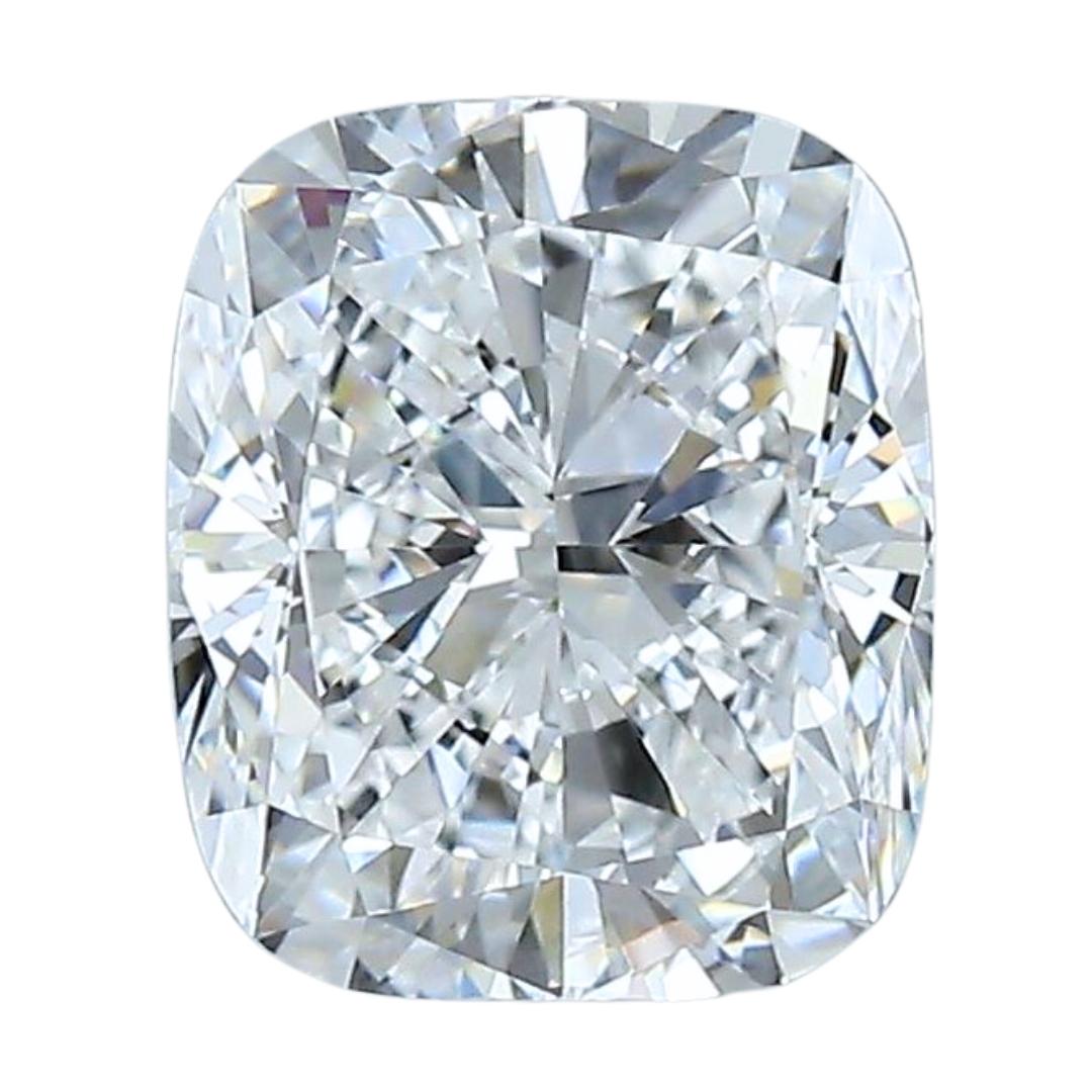 Elegance éblouissante : diamant coussin taille idéale de 1,49 ct - certifié GIA en vente 2