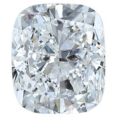 Elegance éblouissante : diamant coussin taille idéale de 1,49 ct - certifié GIA