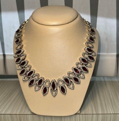 Dazzling Elegance set in  31.16 carat Ruby & 13.04 carat Diamond