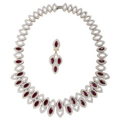 Schillernde Eleganz in  31,16 Karat Rubin & 13,04 Karat Diamant