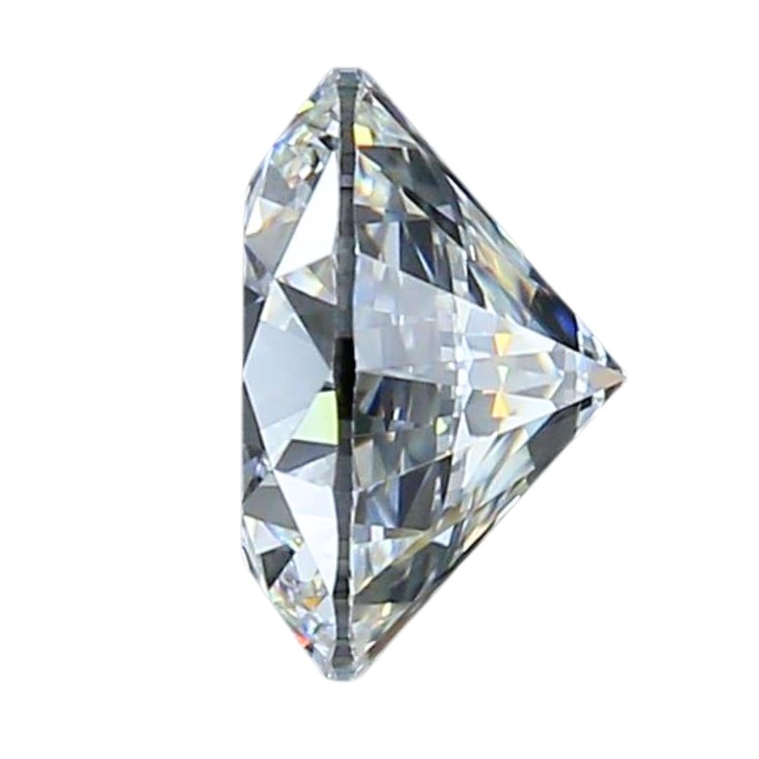 Dazzling Ideal Cut 1pc Natural Diamond w/1.60ct - GIA Certified In New Condition For Sale In רמת גן, IL