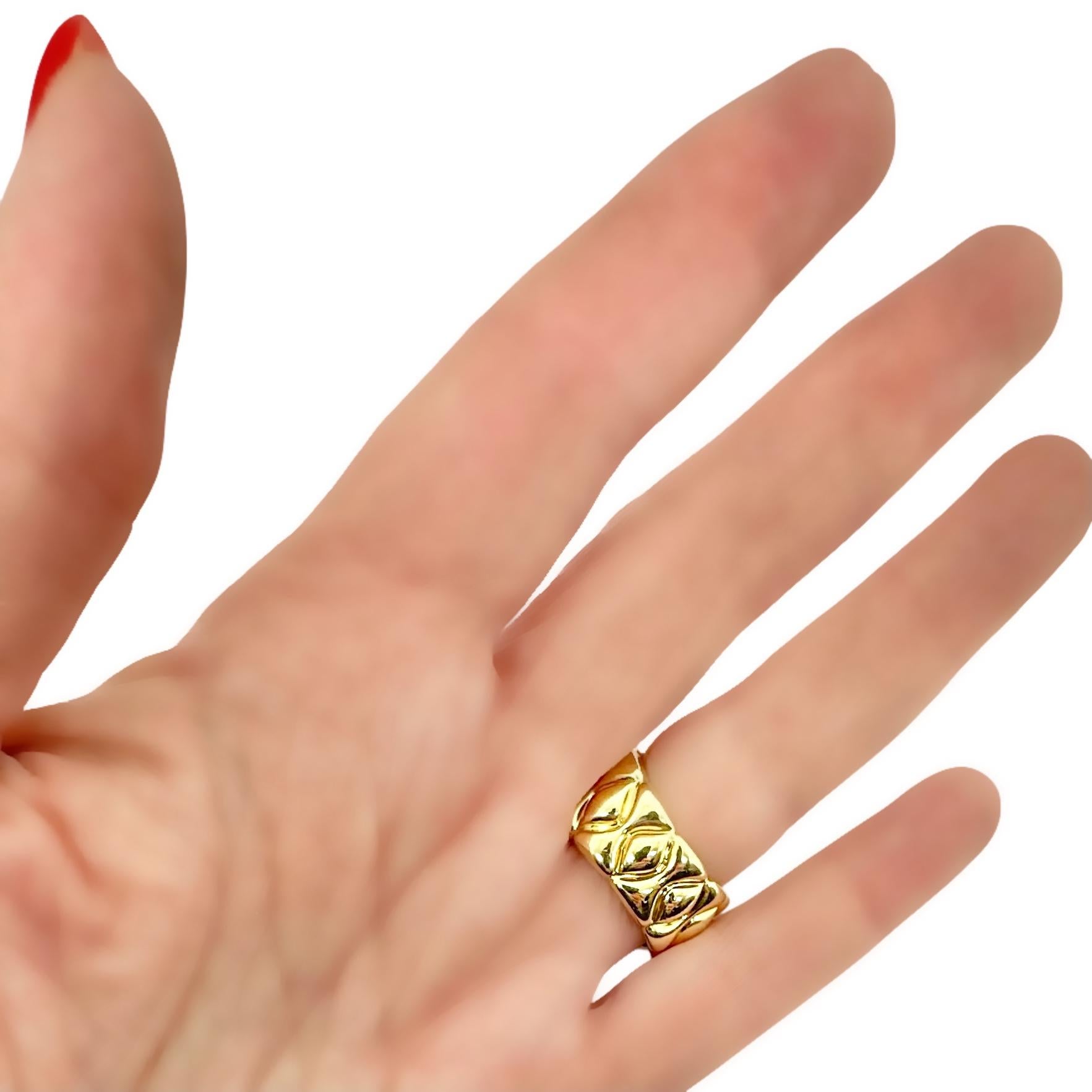 Abbagliante anello da cocktail d'epoca in oro 18 carati e diamanti di Jose Hesse in vendita 7