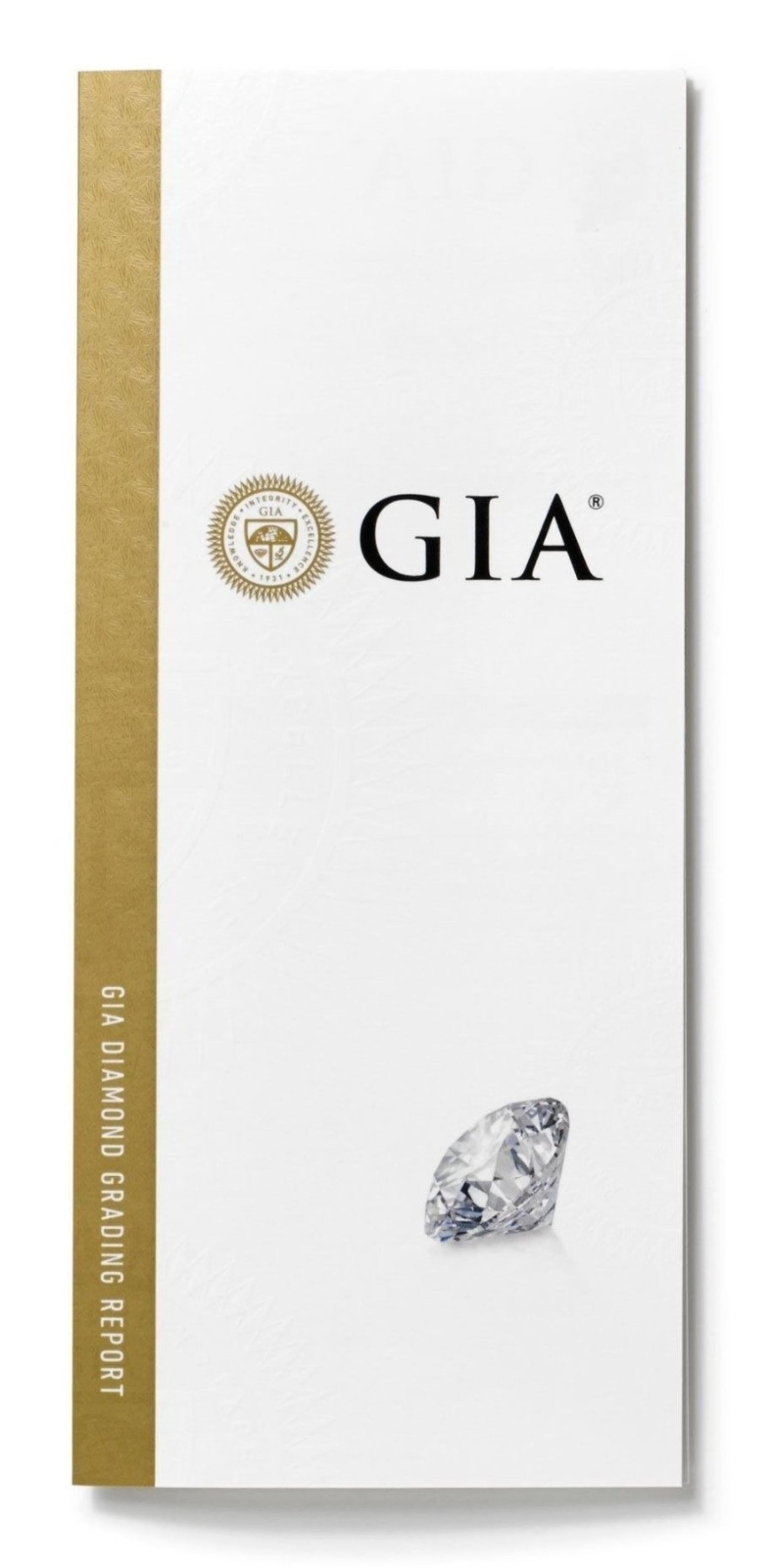 Collana abbagliante con un diamante a pera brillante da 0,90 carati in vendita 5