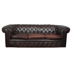 Dazzling old Chesterfield sofa full of allure, 3 seater
