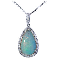 Dazzling opalite pendant