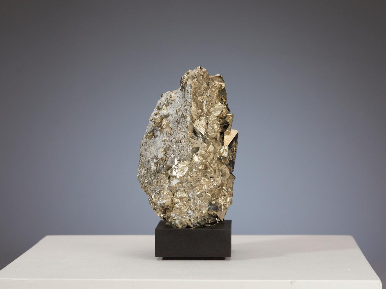 Crystal Dazzling Triangular Pyrite For Sale