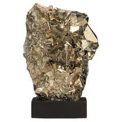 Dazzling Triangular Pyrite