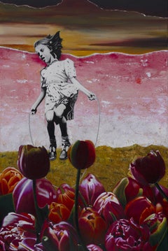 DOUBLE DUTCH, Mixed Media on Canvas