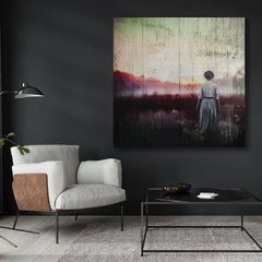 I'M LEAVING, Technique mixte sur toile