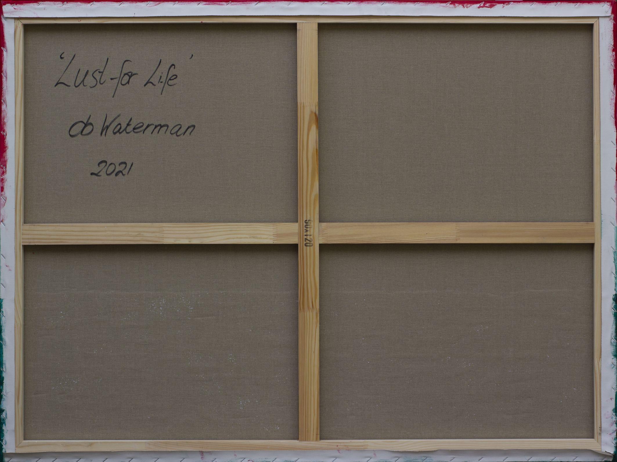 LUST FOR LIFE, Mixed Media on Canvas For Sale 1