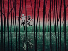 LUST FOR LIFE, Mixed Media on Canvas