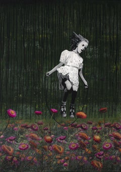 SILVER LINING, Mixed Media on Canvas