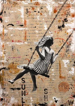SWING OF DREAMS, Mixed Media on Canvas