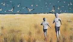 THESE DAYS, Mixed Media on Canvas
