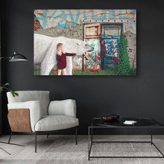 TIPPING POINT, Mixed Media on Canvas