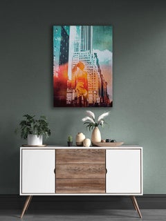 WARM MEMORIES, Technique mixte sur toile