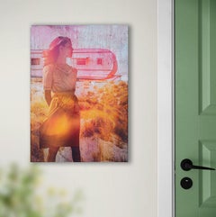 WHEN TIME STOOD STILL, Mixed Media on Canvas