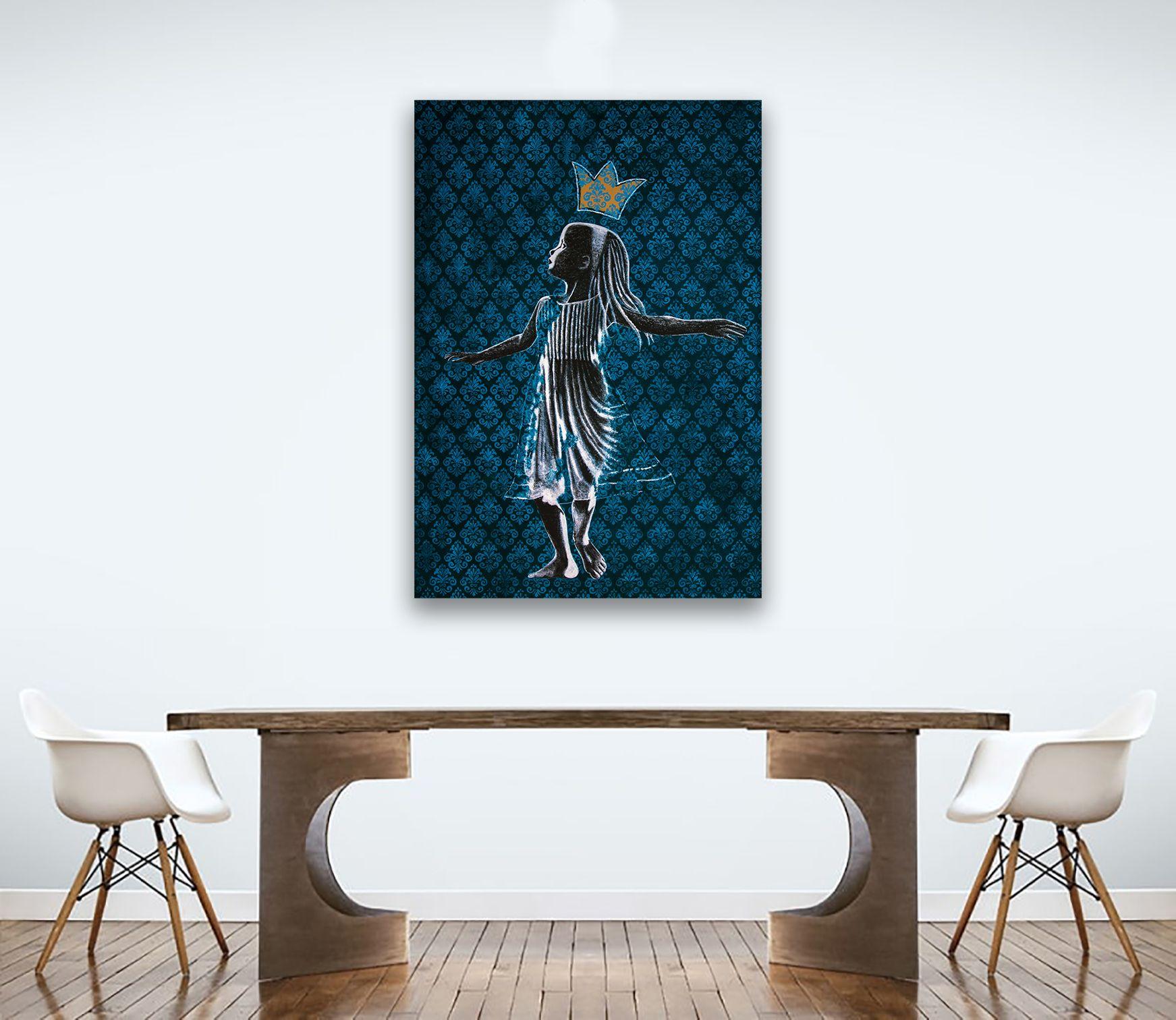 LITTLE DANCING QUEEN, Painting, Acrylic on Canvas For Sale 1