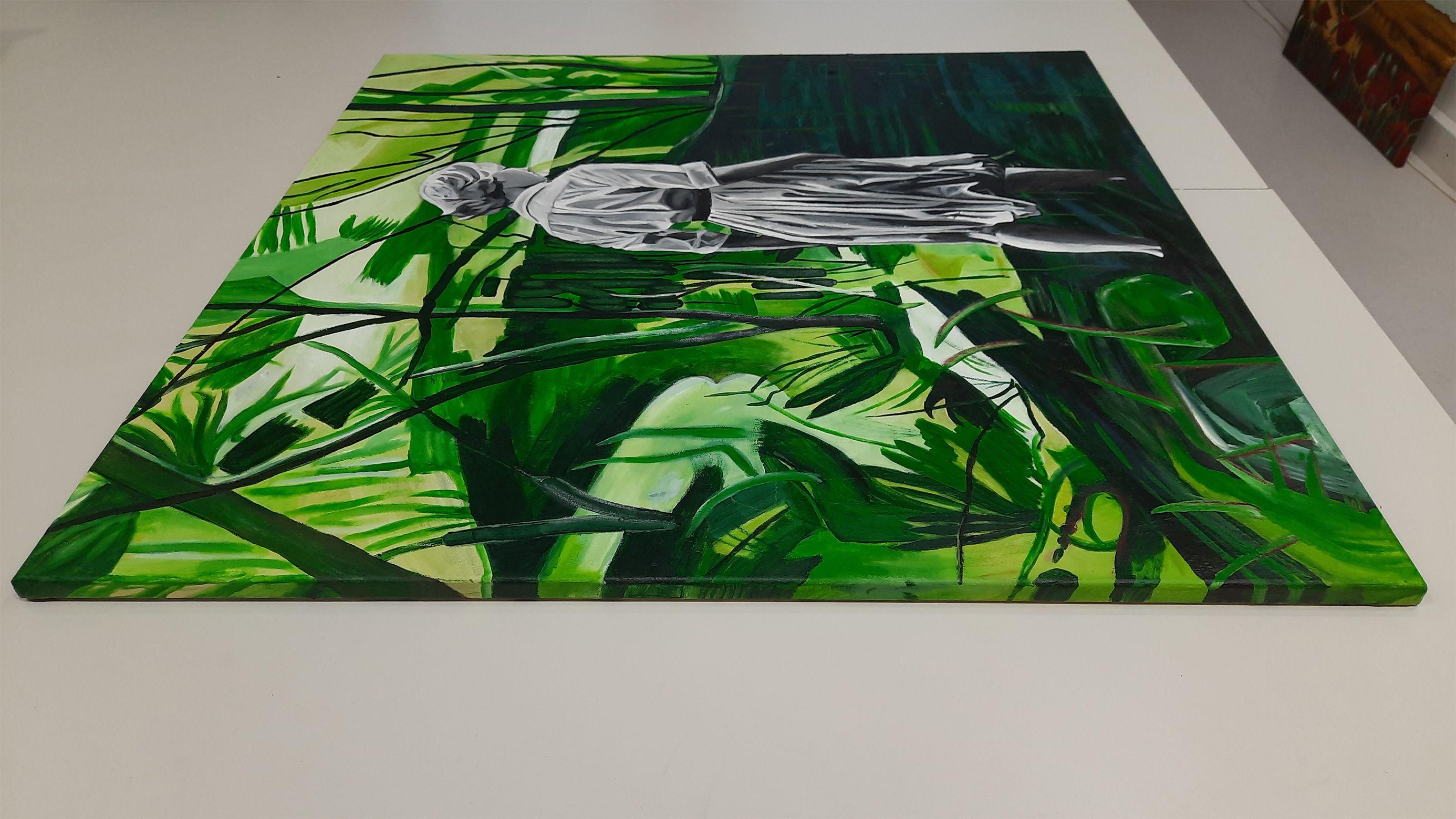 RISING WATERS, Painting, Acrylic on Canvas For Sale 2