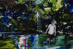 START YOUNG, STAY WISE, Painting, Acrylic on Canvas