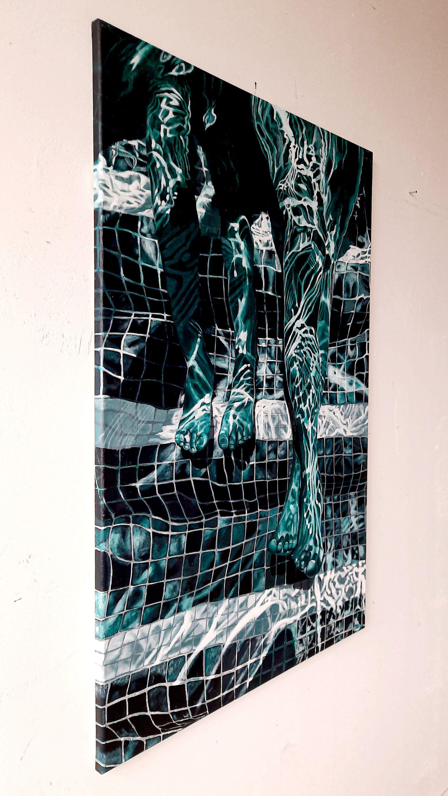 TOMA UN DESCANSO, Pintura, Acrílico sobre lienzo en venta 1