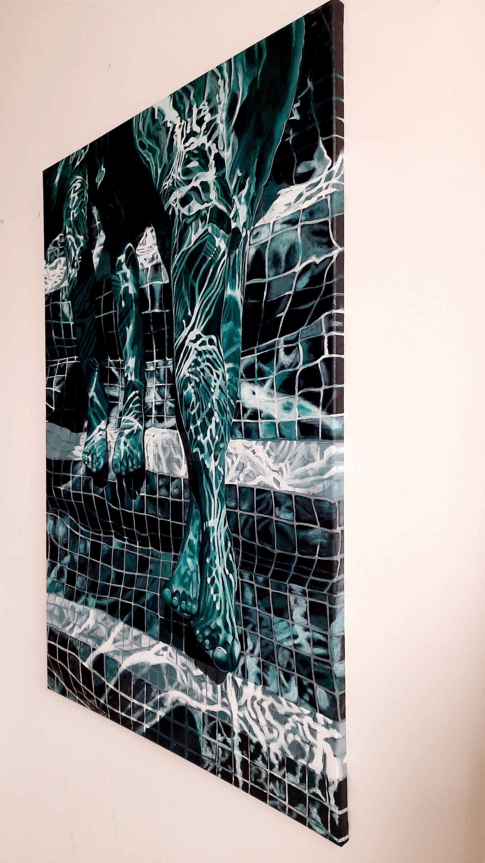 TOMA UN DESCANSO, Pintura, Acrílico sobre lienzo en venta 2