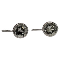 DBJ Orecchini a goccia con castone in argento 925 #23632