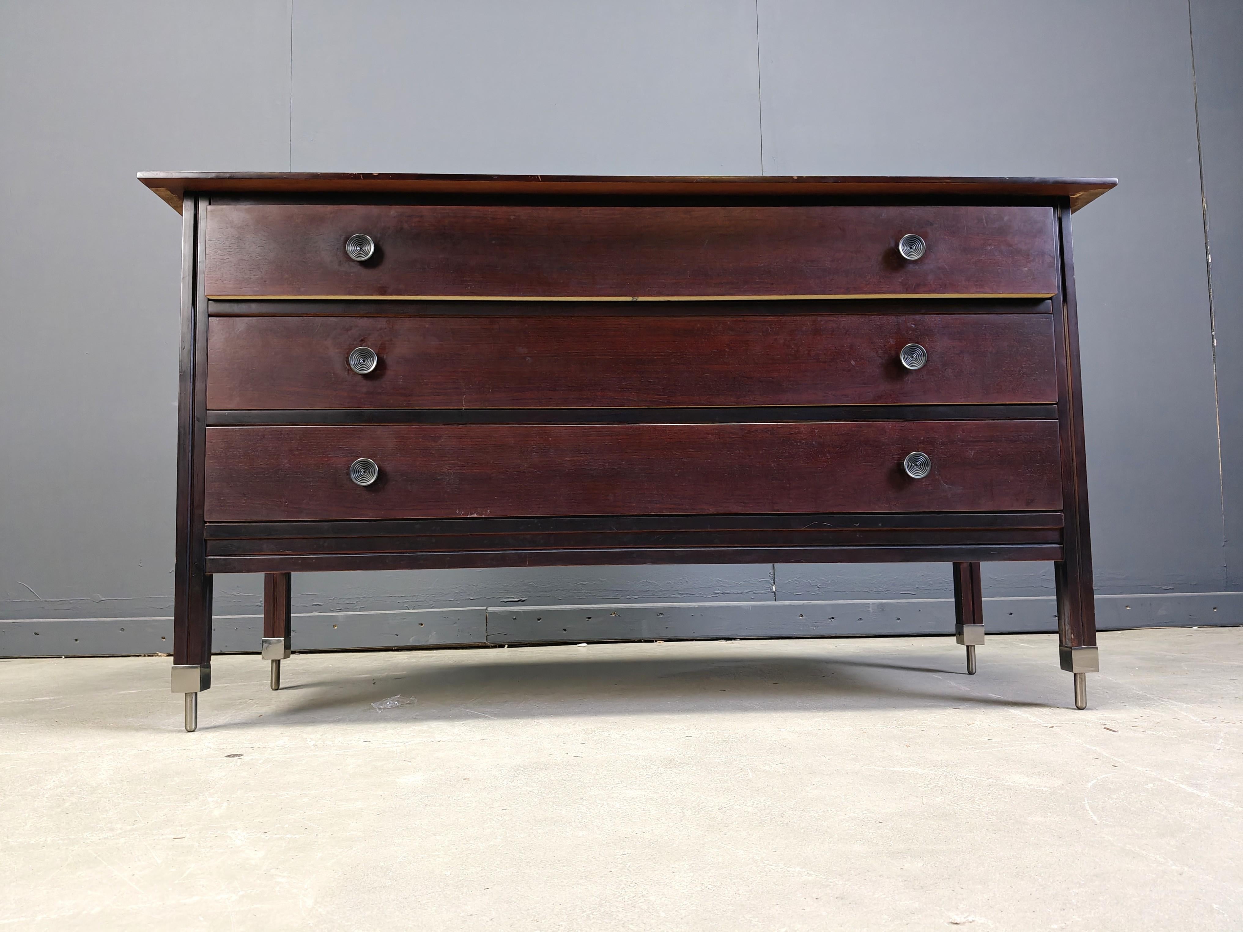 Metà XX secolo Cassettiera DC 154 di Carlo De Carli per Luigi Sormani, anni '60 in vendita