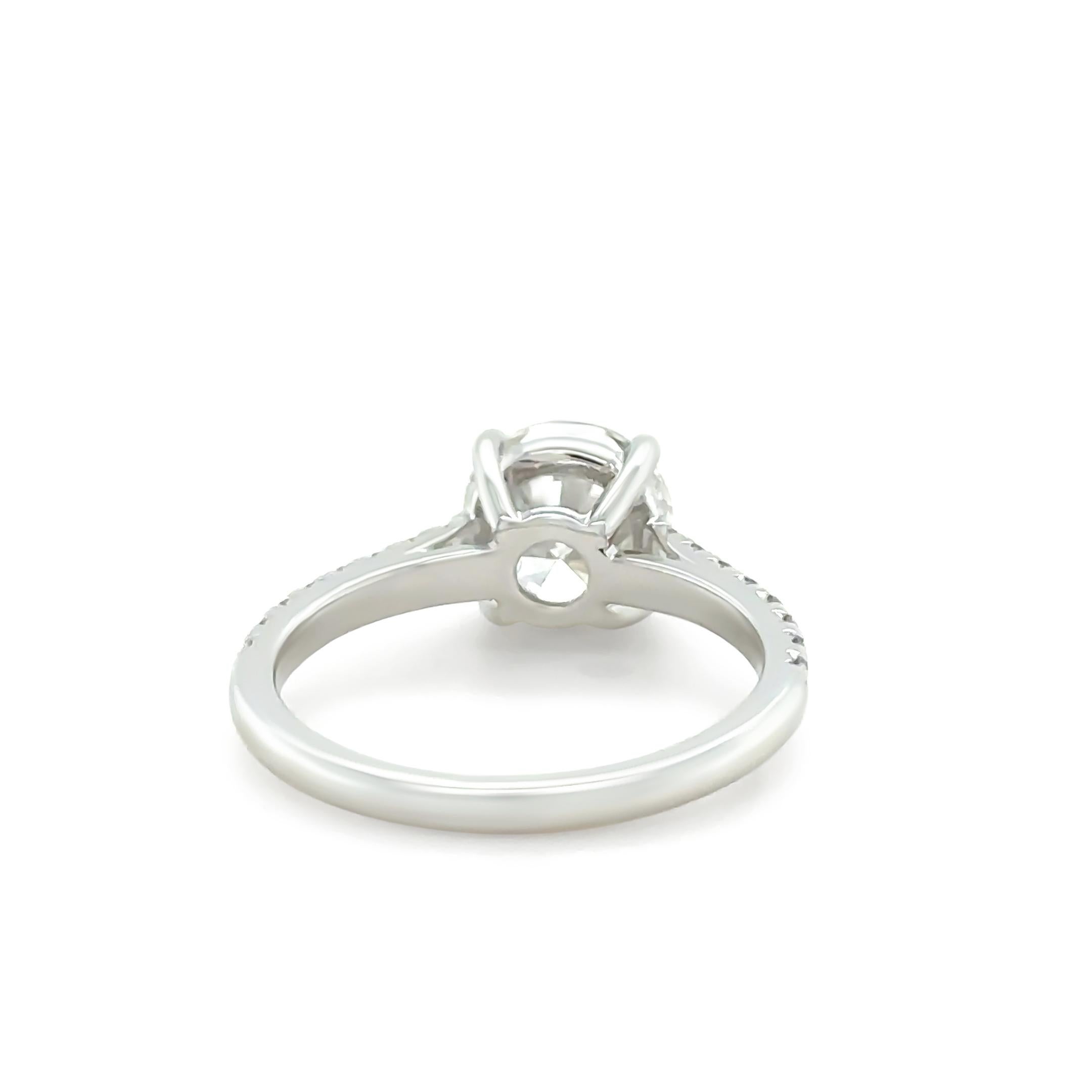 De las mujeres DCLA Anillo de compromiso de diamantes en oro blanco de 18 ct 1,57 ct en venta