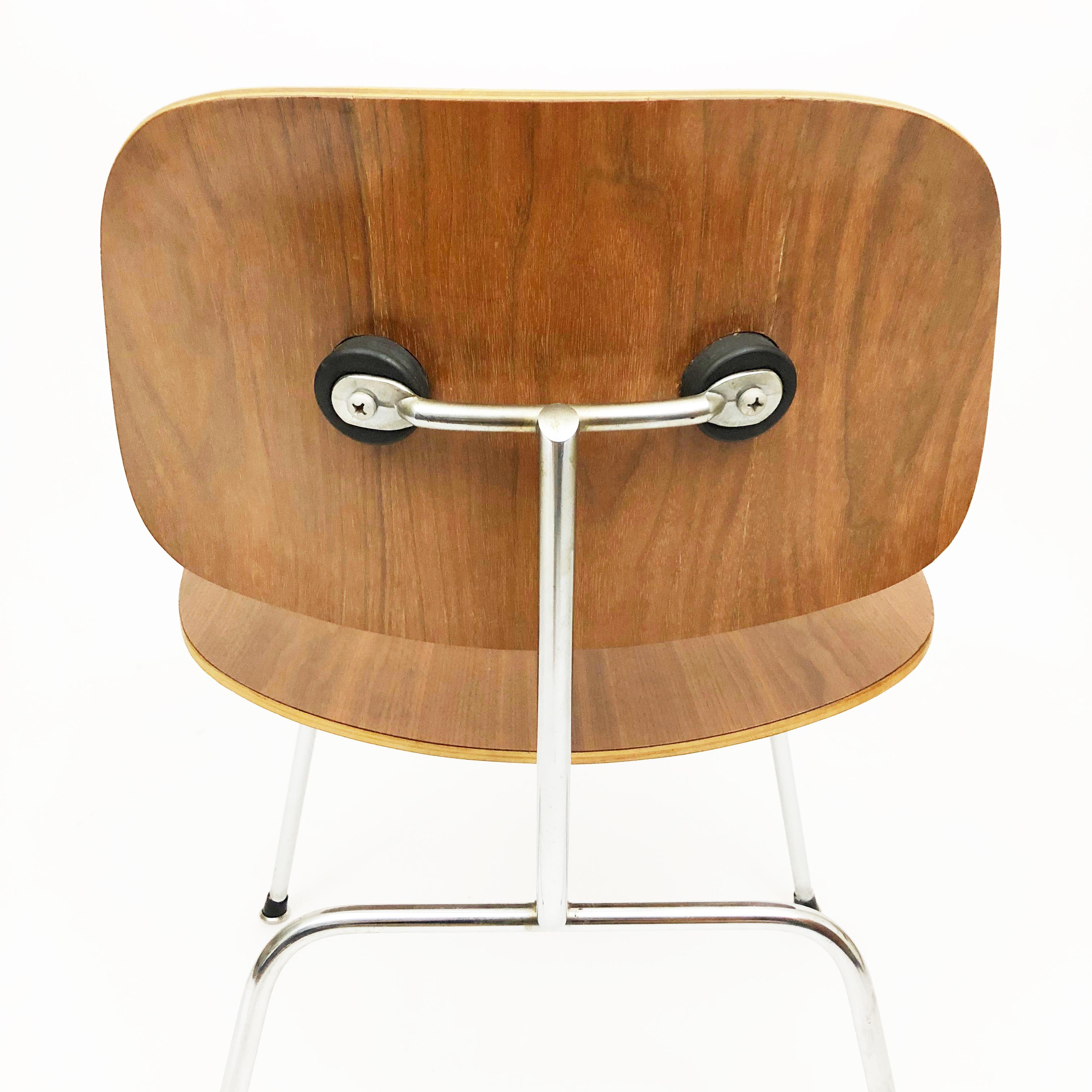 Mid-Century Modern DCM Chairs by Charles and Ray Eames for Herman Miller